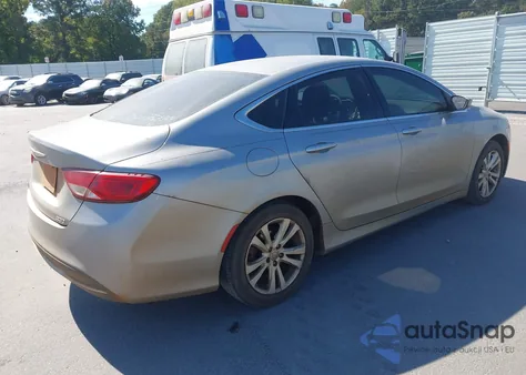 2015 Chrysler 200 Limited from USA, damaged, VIN 1C3CCCABXFN676395